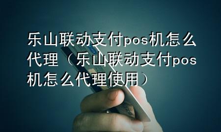 乐山联动支付pos机怎么代理（乐山联动支付pos机怎么代理使用）